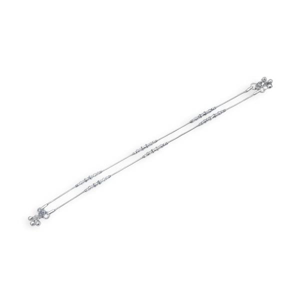 925 Sterling Silver Elegant Anklet for Daily Wear